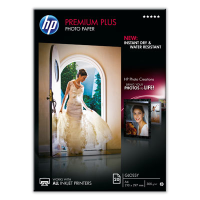 CMYK - HP Premium Plus Glossy Photo Paper - CR672A