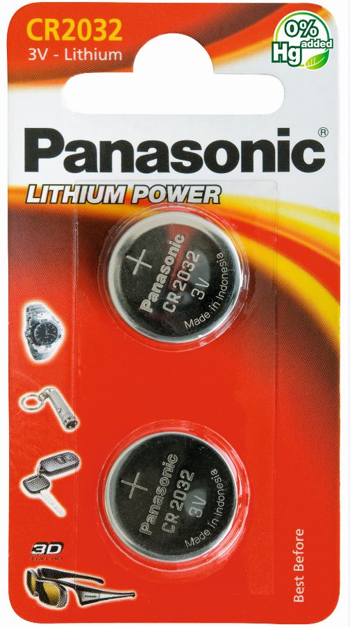 CMYK - Panasonic Lithium Power - CR2032EL/2B