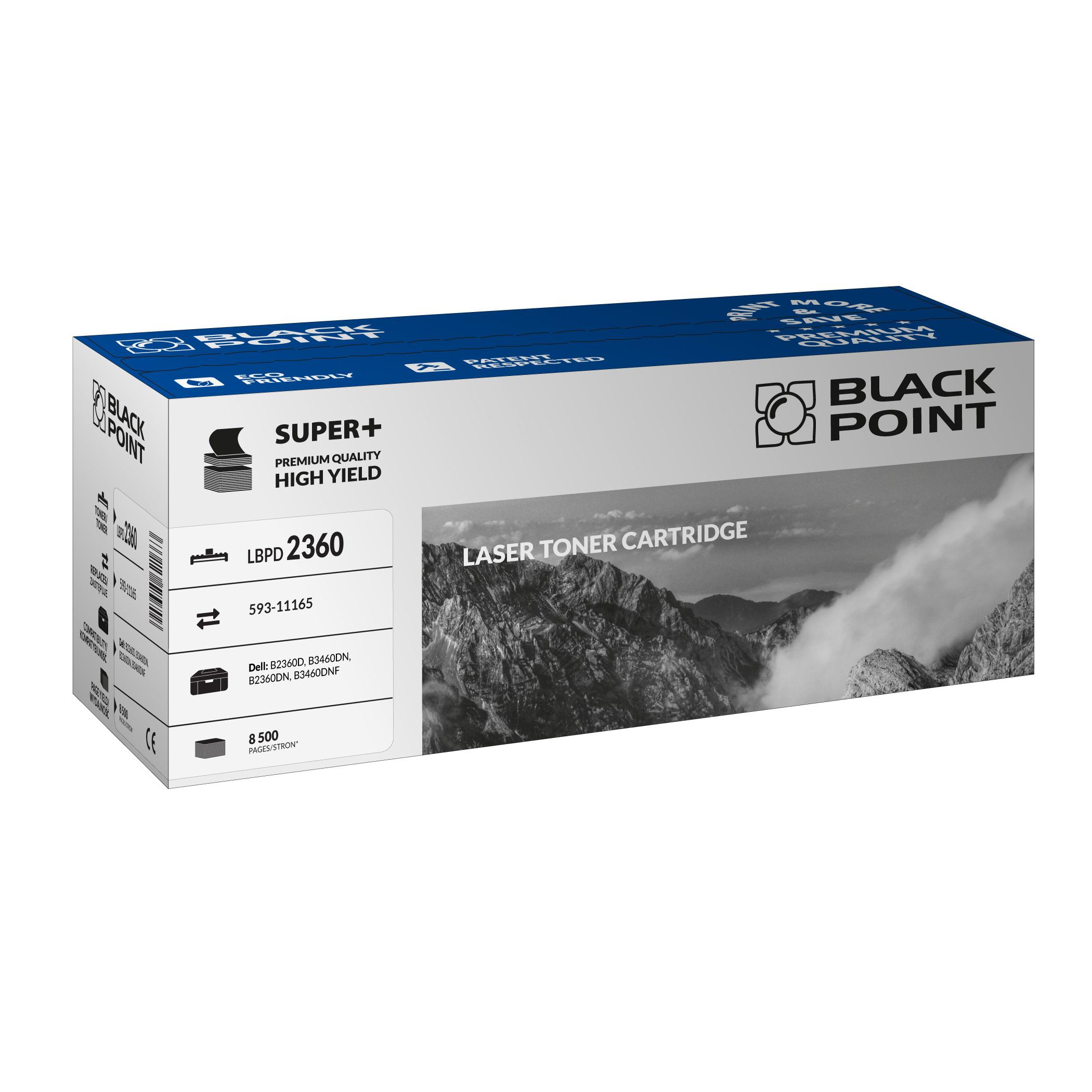 CMYK - Tonery BlackPoint - BLD2360BKBW