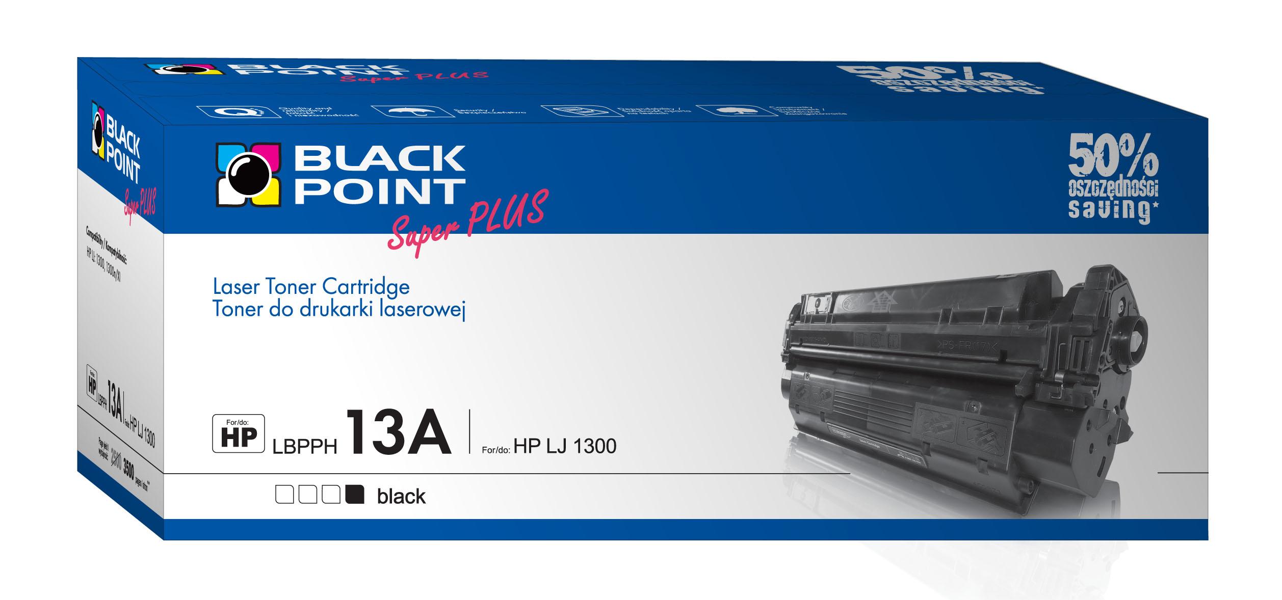 CMYK - Black Point toner LBPPH13A zastępuje HP Q2613A, 3500 stron