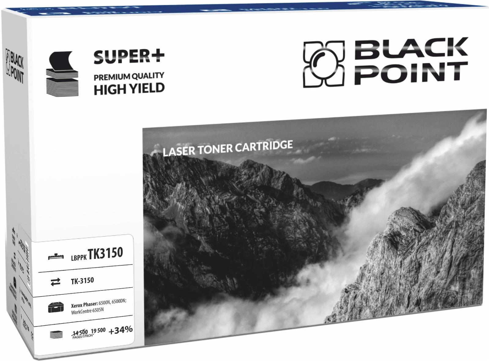 CMYK - Black Point toner LBPPKTK3150 zastpuje Kyocera TK-3150, 19500 stron