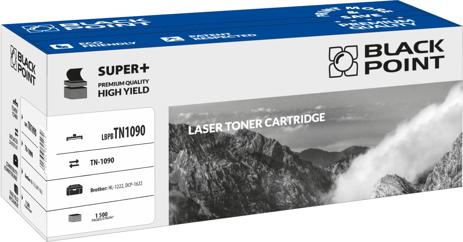 CMYK - Black Point toner LBPBTN1090 zastpuje Brother TN-1090, 1500 stron
