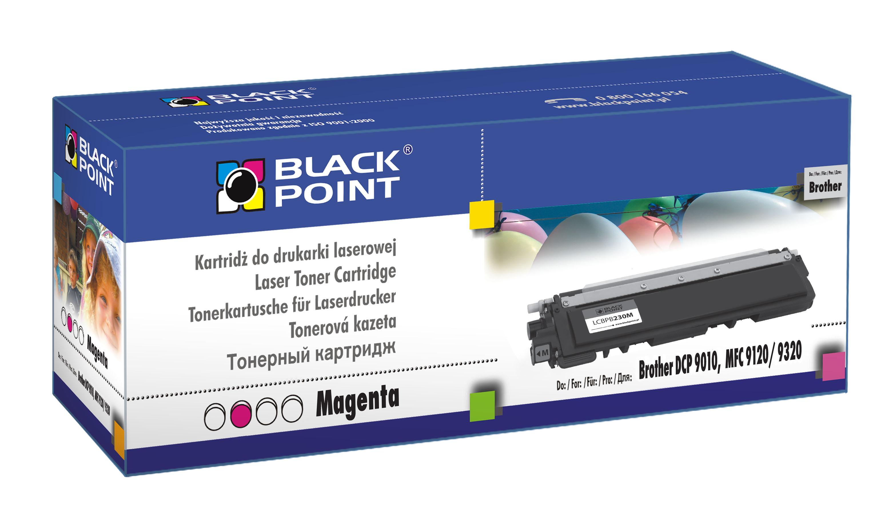 CMYK - Black Point toner LCBPBTN230M zastpuje Brother TN-230 M, czerwony