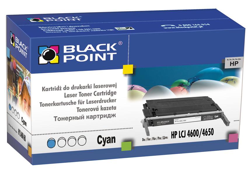 CMYK - Black Point toner LCBPH4600C zastpuje HP C9721A, niebieski