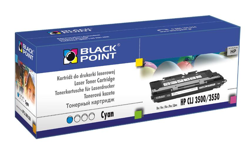 CMYK - Black Point toner LCBPH3500C zastpuje HP Q2671A, niebieski