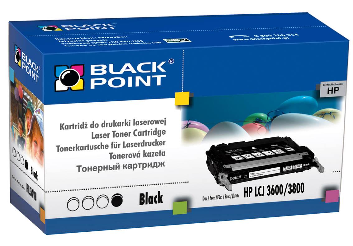 CMYK - Black Point toner LCBPH3600BK zastpuje HP Q6470A / CRG-711B, czarny