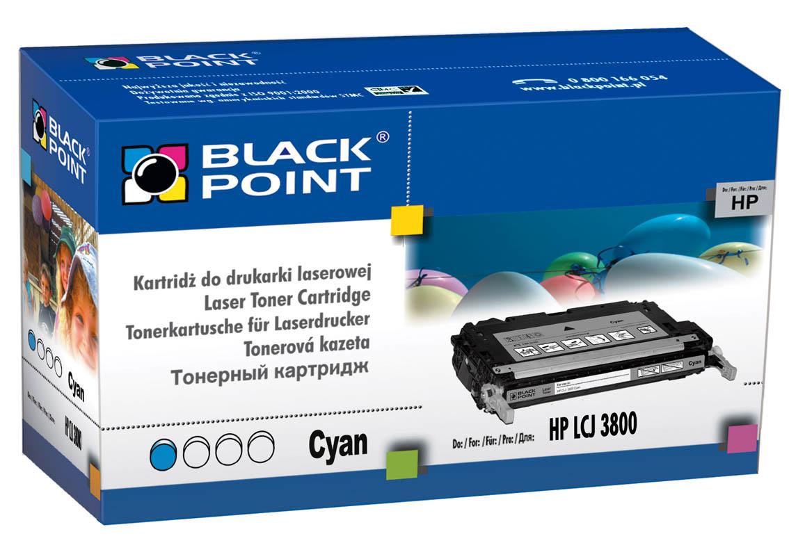 CMYK - Black Point toner LCBPH3800C zastpuje HP Q7581A / CRG-711C, niebieski