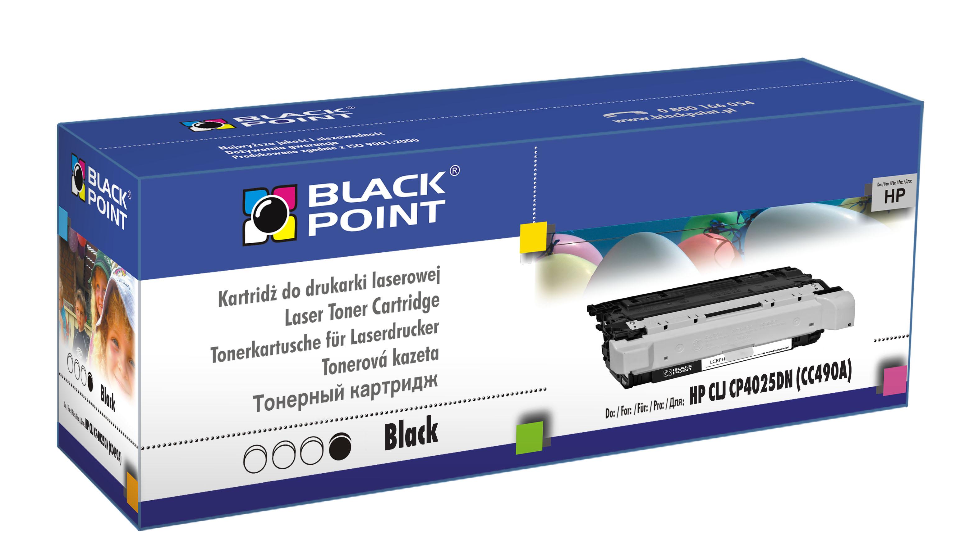 CMYK - Black Point toner LCBPH260BK zastpuje HP CE260A, czarny