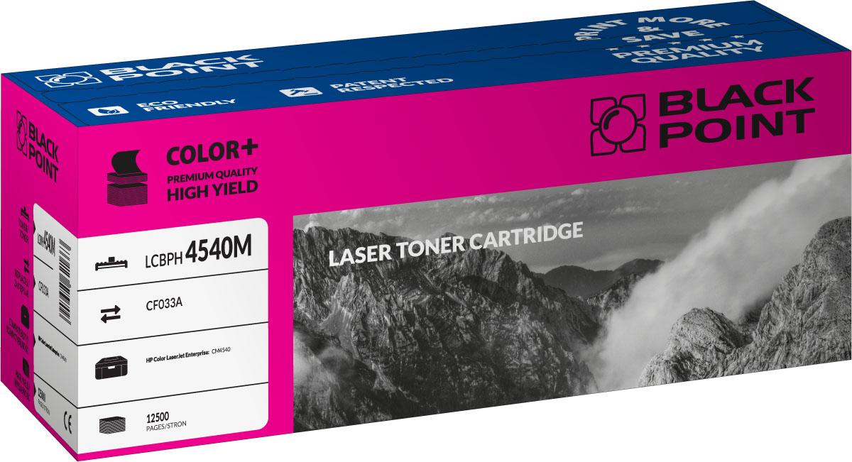 CMYK - Black Point toner LCBPH4540M zastpuje HP CF033A, czerwony