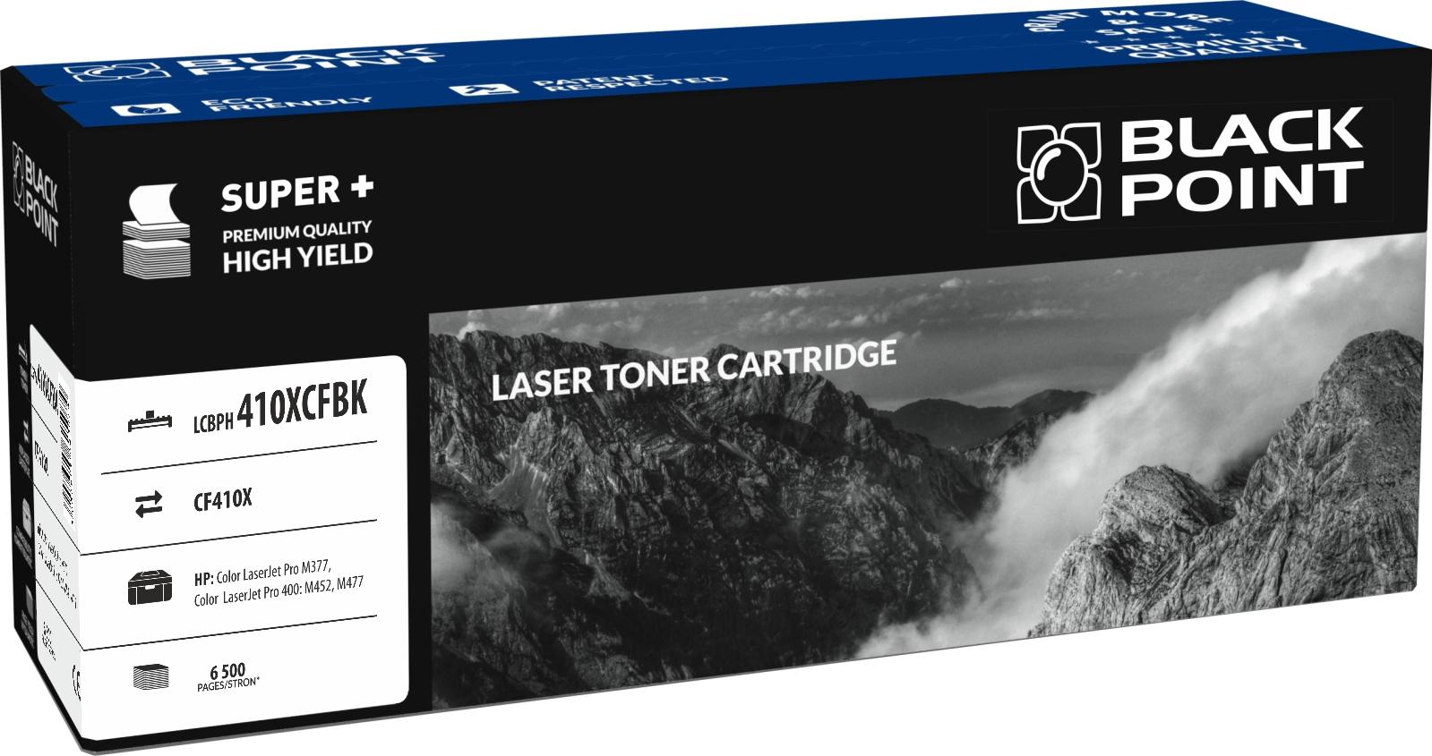 CMYK - Black Point toner LCBPH410XCFBK zastpuje HP CF410X, czarny