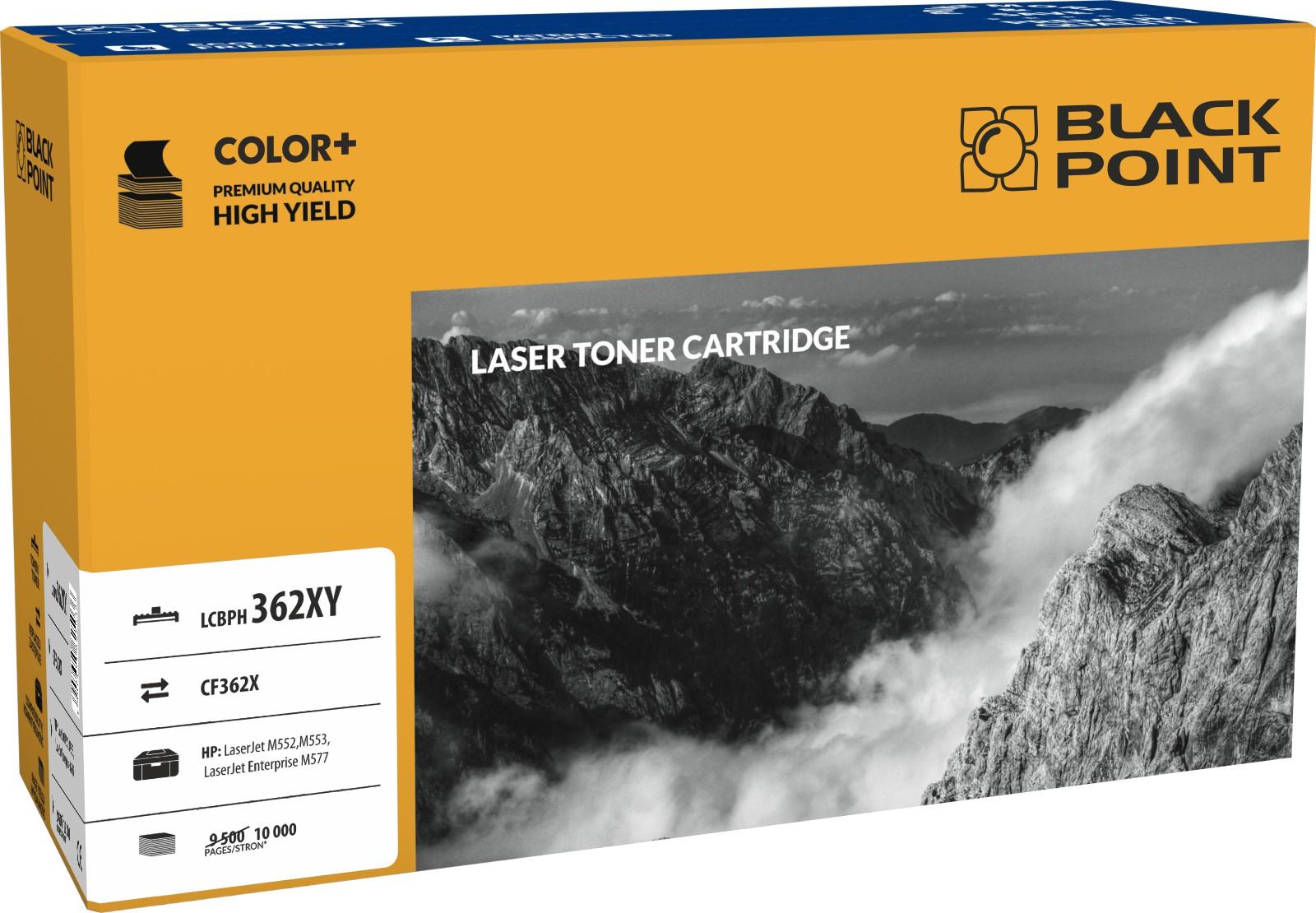 CMYK - Black Point toner LCBPH362XY zastpuje HP CF362X, ty