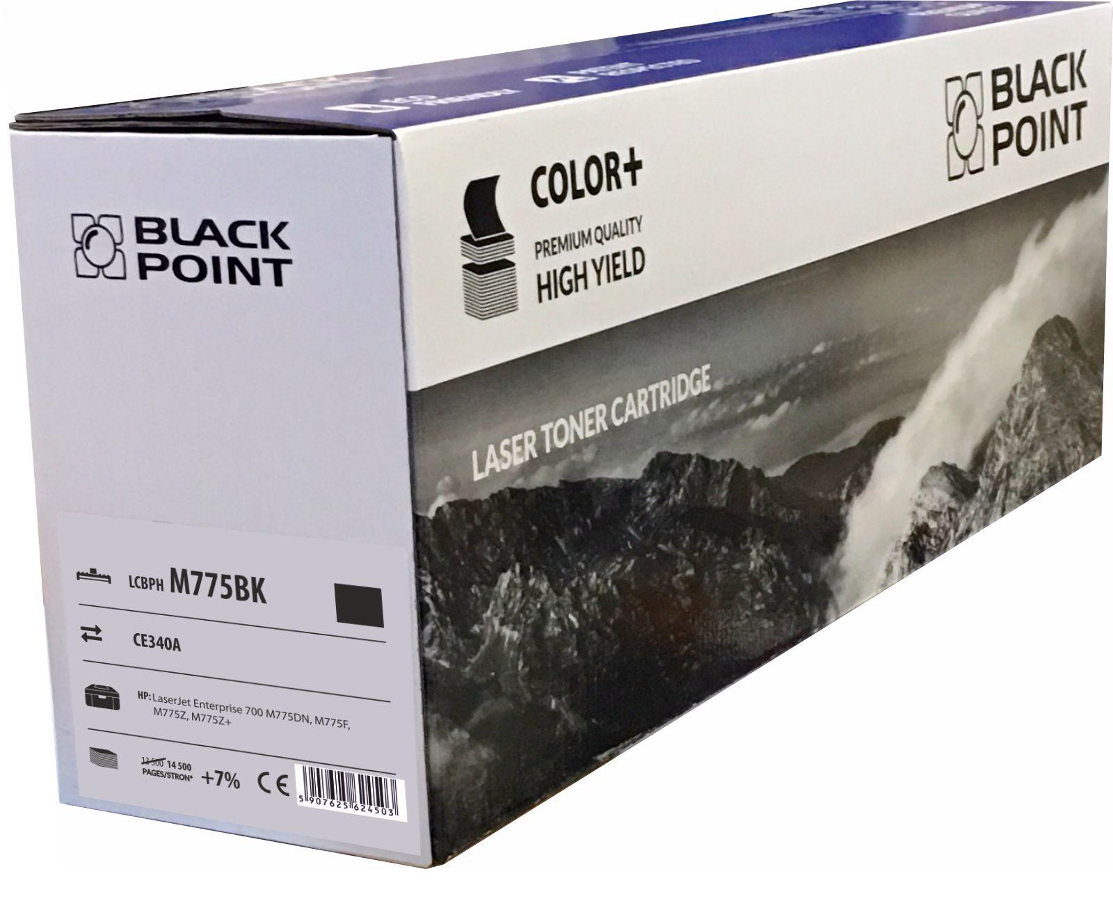 CMYK - Black Point toner LCBPM775BK zastpuje HP CE340A, czarny
