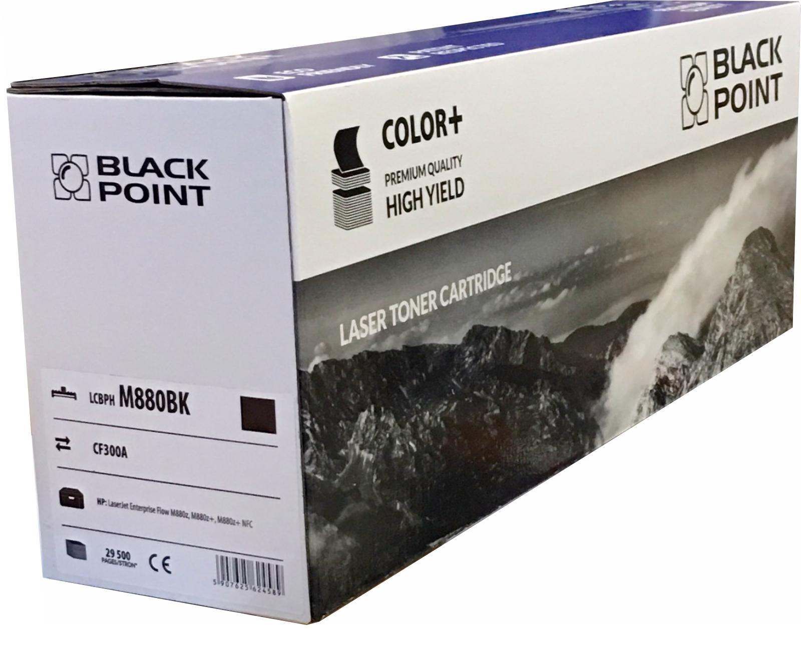 CMYK - Black Point toner LCBPM880BK zastpuje HP CF300A, czarny
