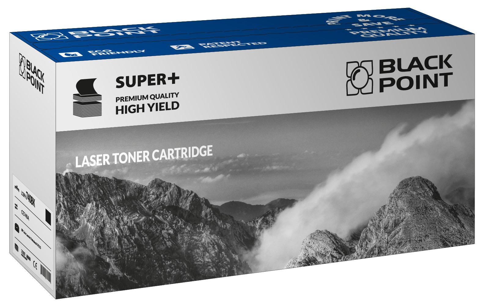 CMYK - Black Point toner LCBPH740BK zastpuje HP CE740A black