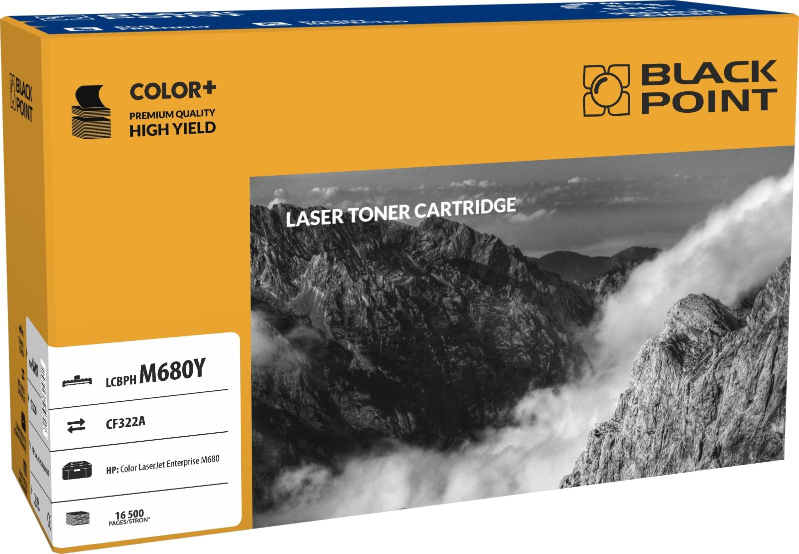 CMYK - [LCBPHM680Y] Toner BP (HP CF322A)
