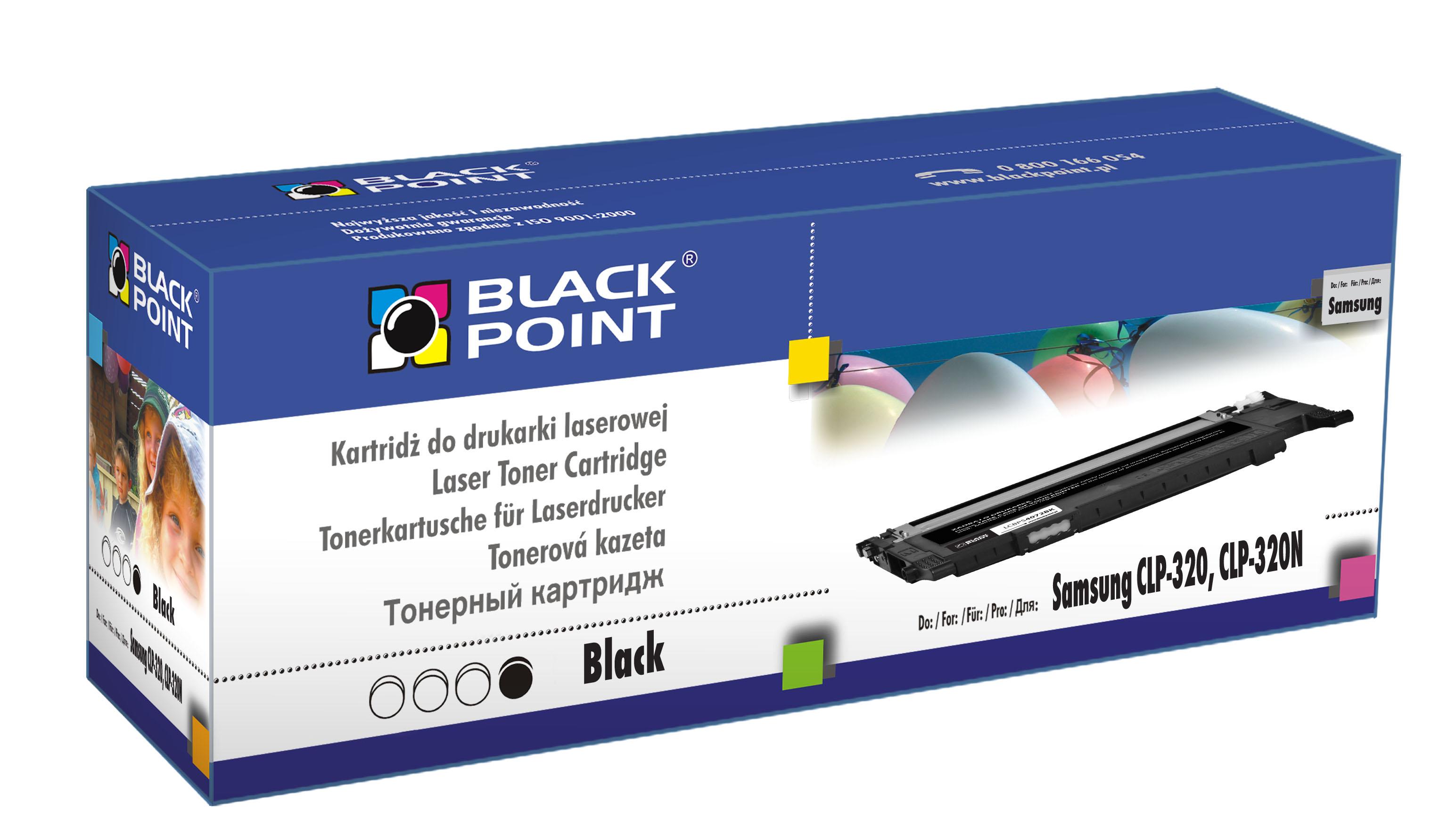 CMYK - Black Point toner LCBPSCLT4072BK zastpuje Samsung CLT-K4072S, czarny