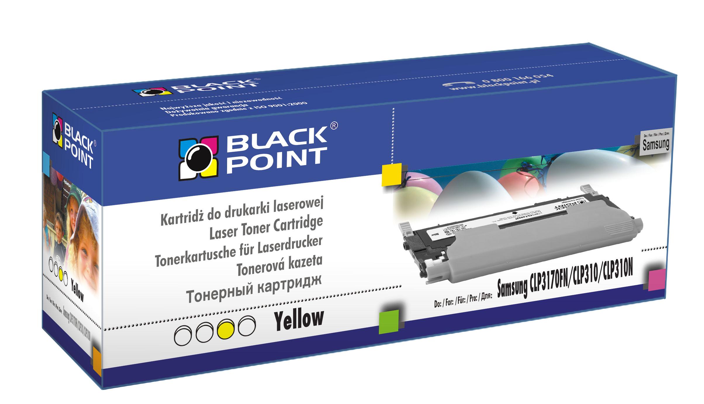 CMYK - Black Point toner LCBPSCLT4092Y zastpuje Samsung CLT-Y4092S, ty