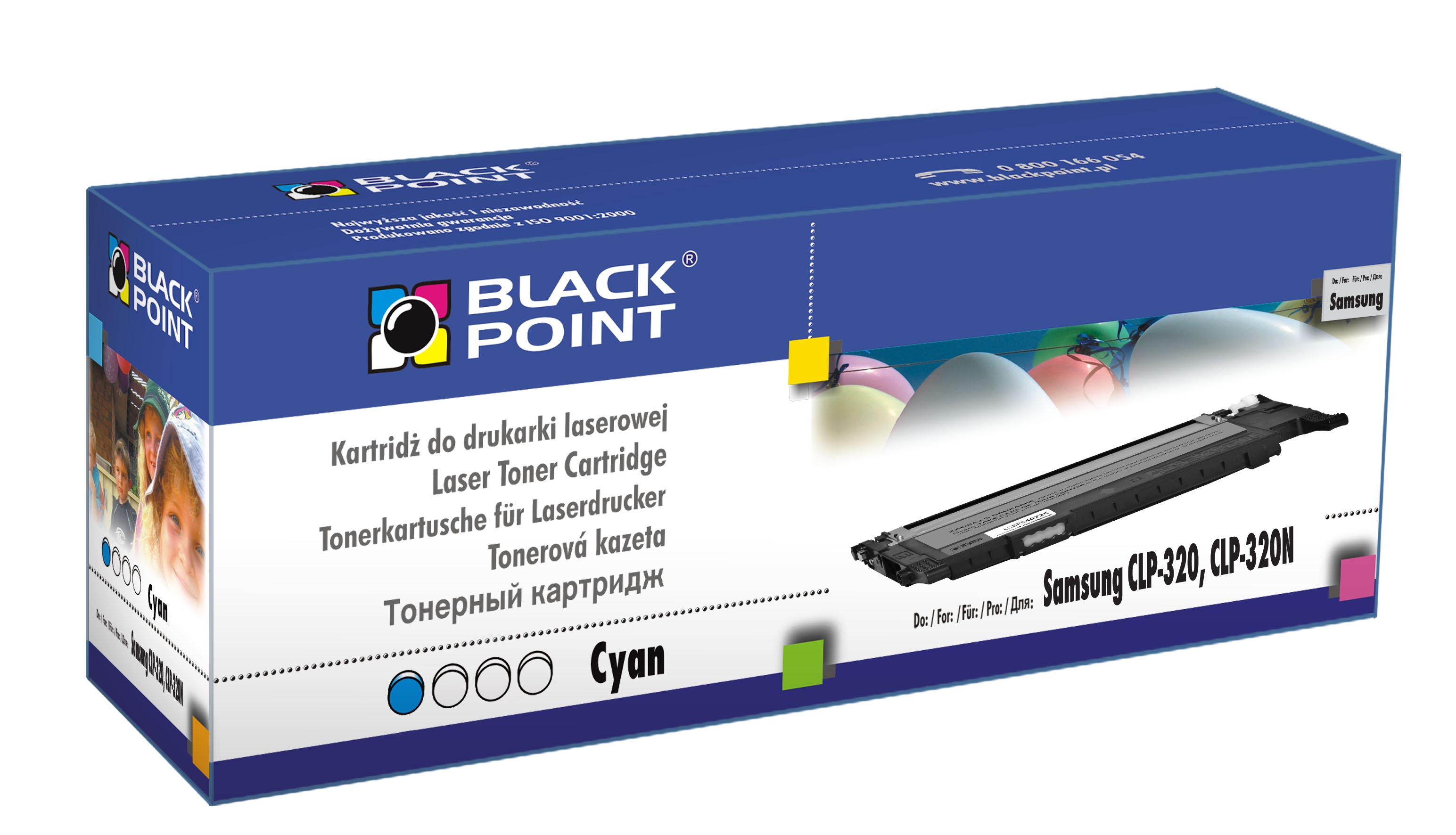 CMYK - Black Point toner LCBPSCLT4072C zastpuje Samsung CLT-C4072S, niebieski