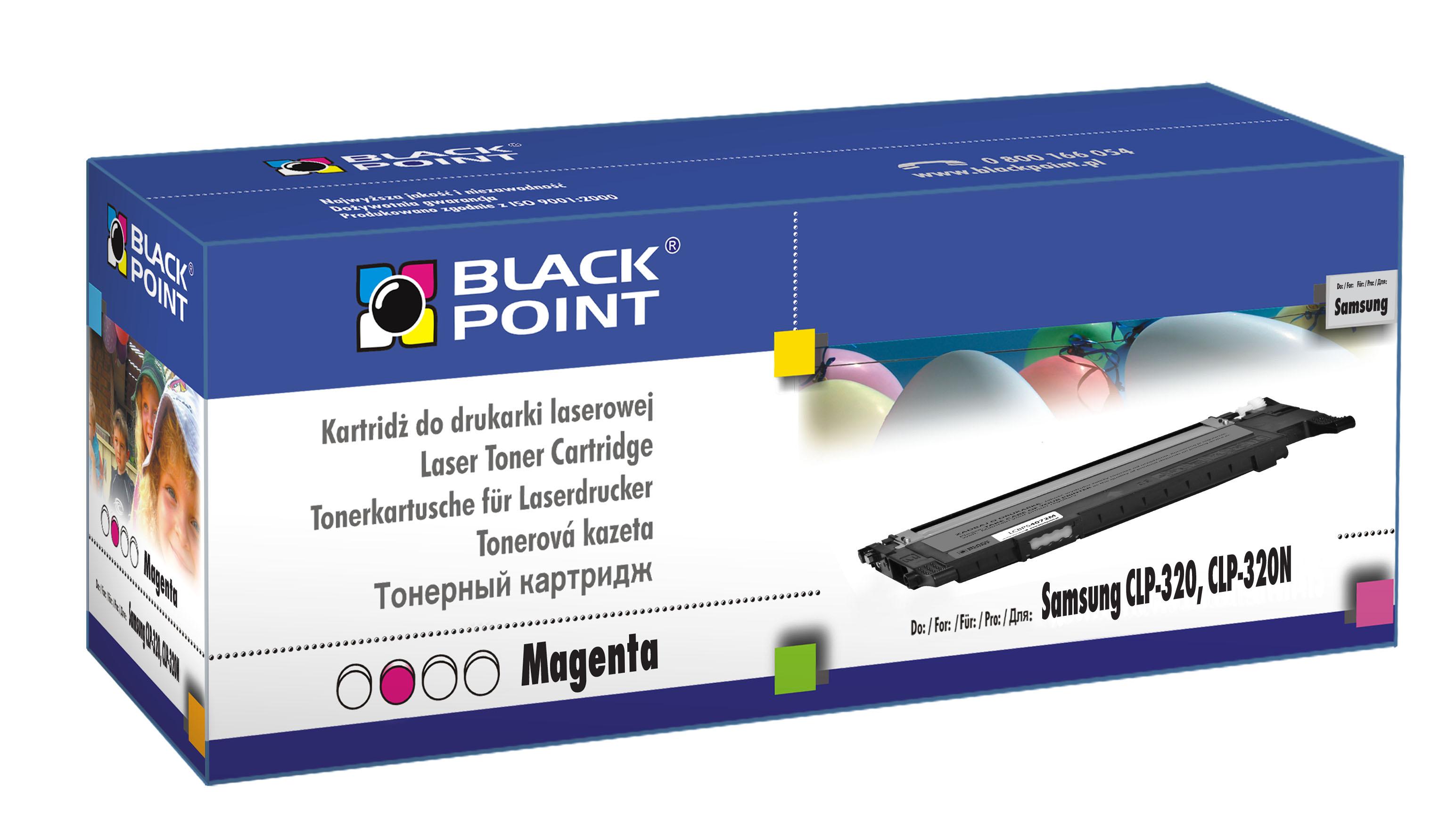 CMYK - Black Point toner LCBPSCLT4072M zastpuje Samsung CLT-M4072S, czerwony