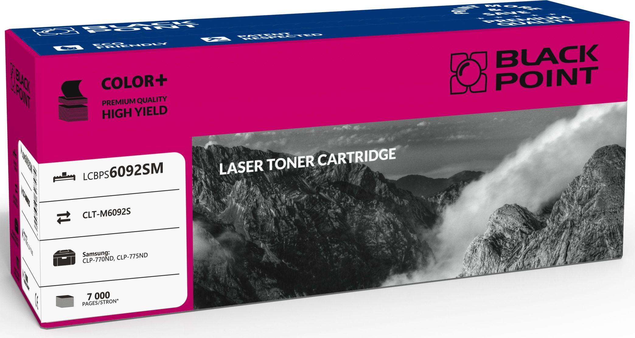 CMYK - [LCBPS6092SM] Toner Black Point Color  Samsung (CLT-M6092S) magenta