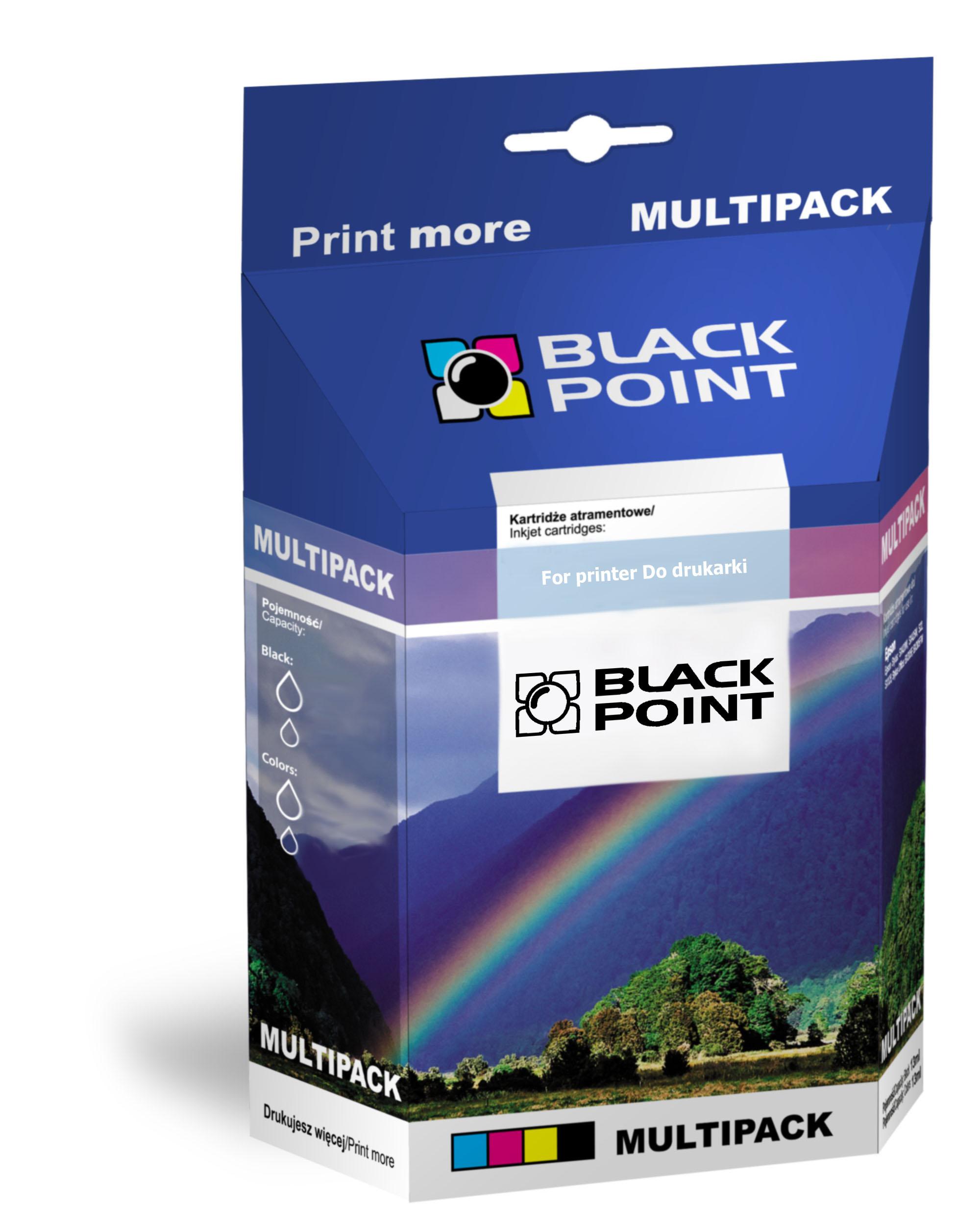 CMYK - Black Point tusz BPBLC123CMYK zastpuje Brother LC-123, MULTIPACK (CMYK)