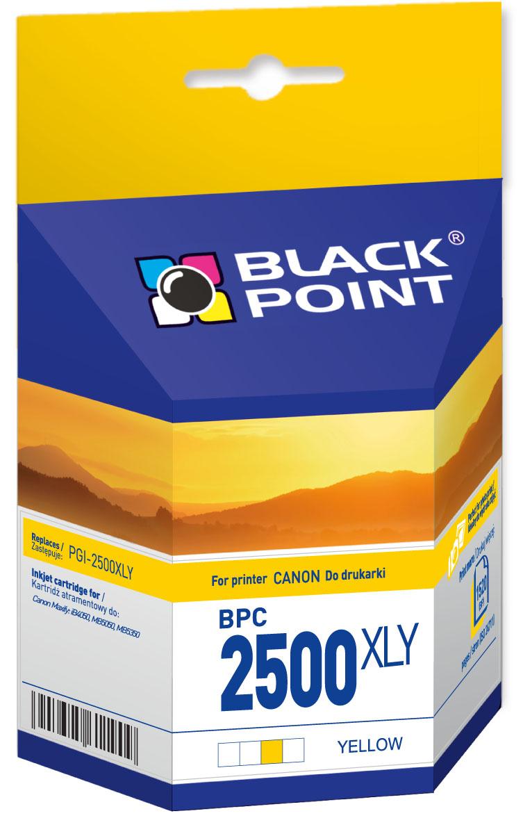 CMYK - Black Point tusz BPC2500XLY zastpuje Canon PGI-2500XLY, ty