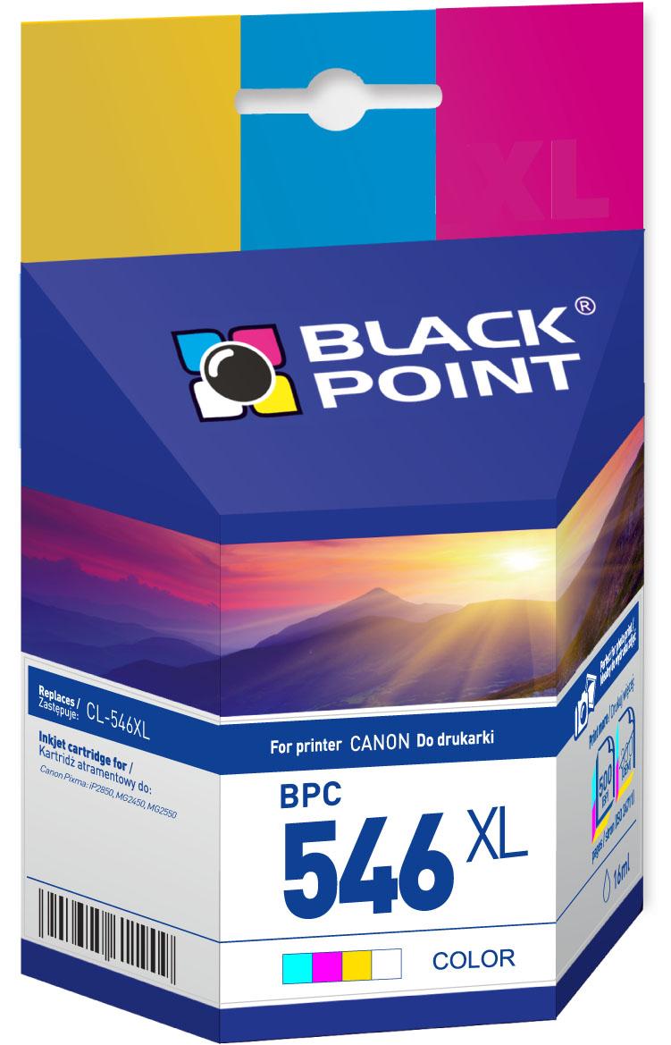 CMYK - Black Point tusz BPC546XL zastpuje Canon CL-546XL, trjkolorowy