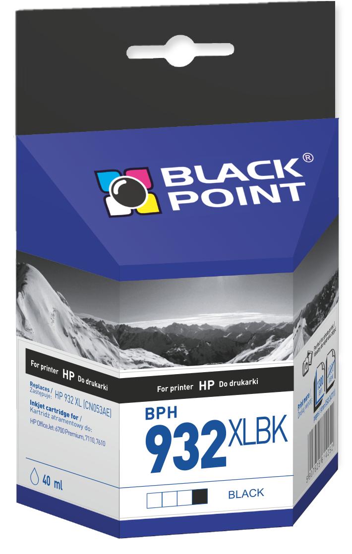CMYK - Black Point tusz BPH932XLBK zastpuje HP CN053AE, czarny