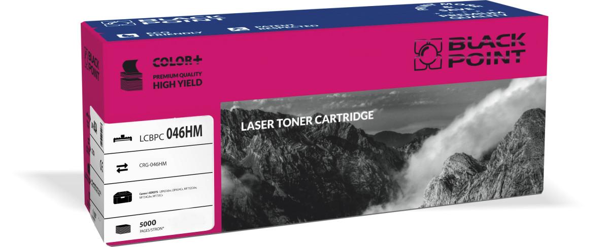 CMYK - Black Point toner LCBPC046HM zastpuje Canon CRG-046HM magenta
