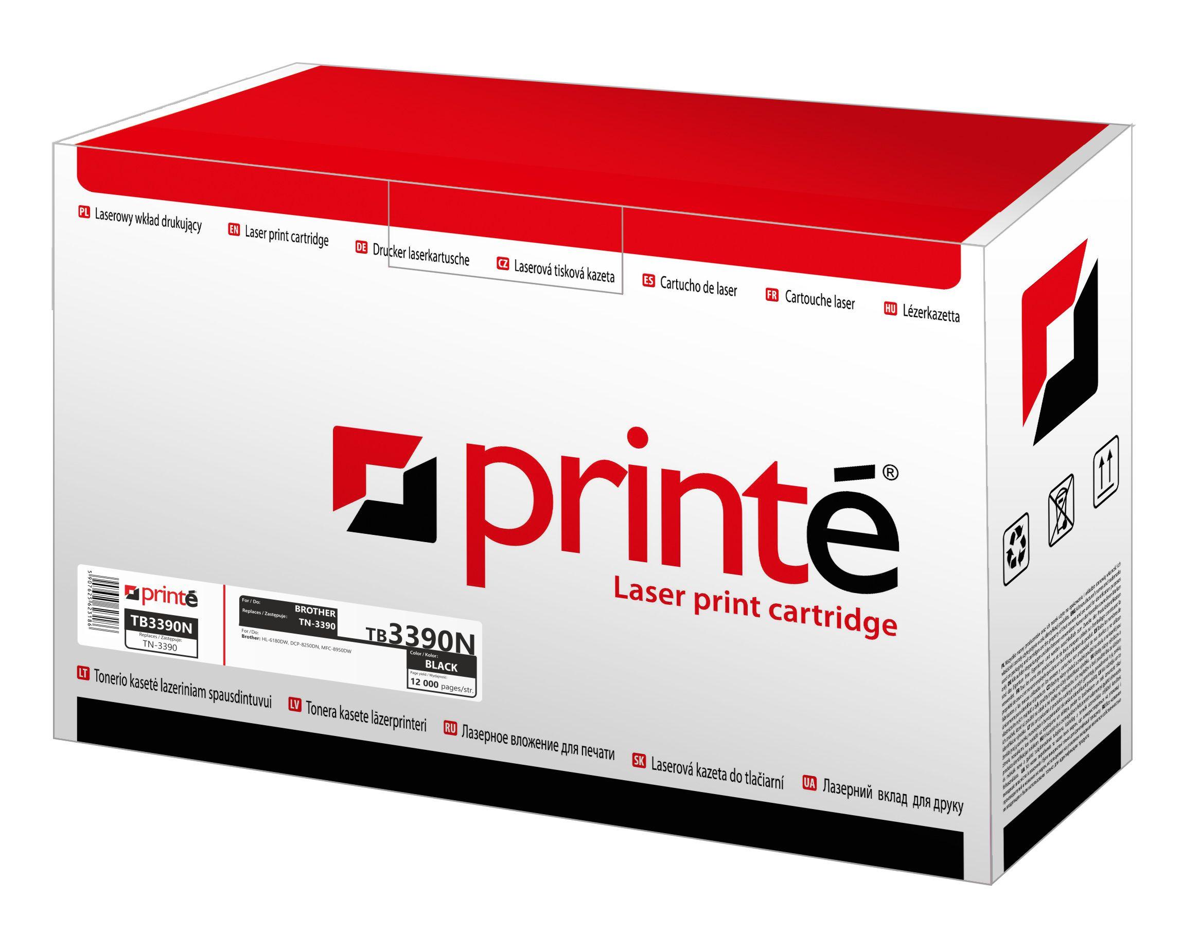 CMYK - Printé toner TB3390N (Brother TN-3390)