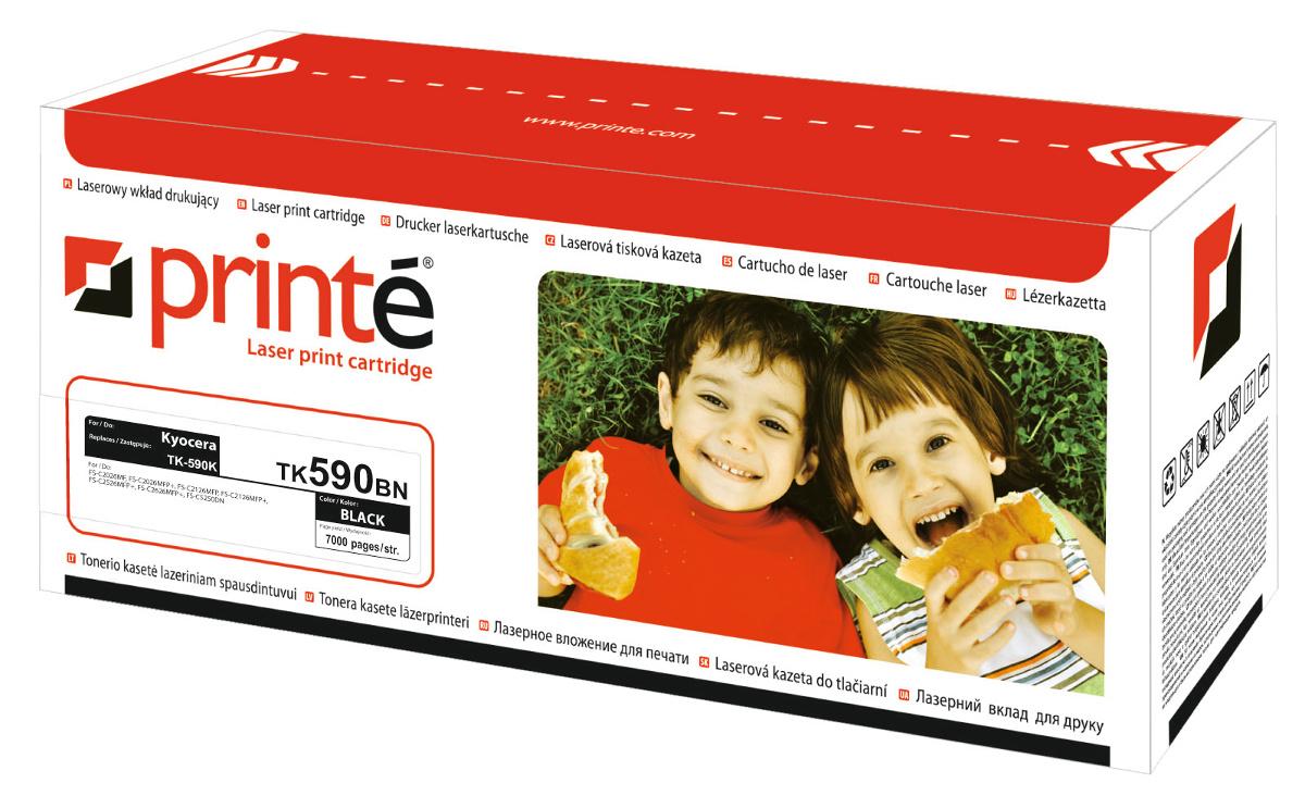 CMYK - Printé toner TK590BN zastępuje Kyocera TK-590K, czarny