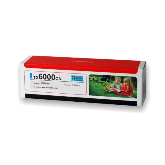 CMYK - Print toner TX6000CN zastpuje Xerox 106R01631, niebieski