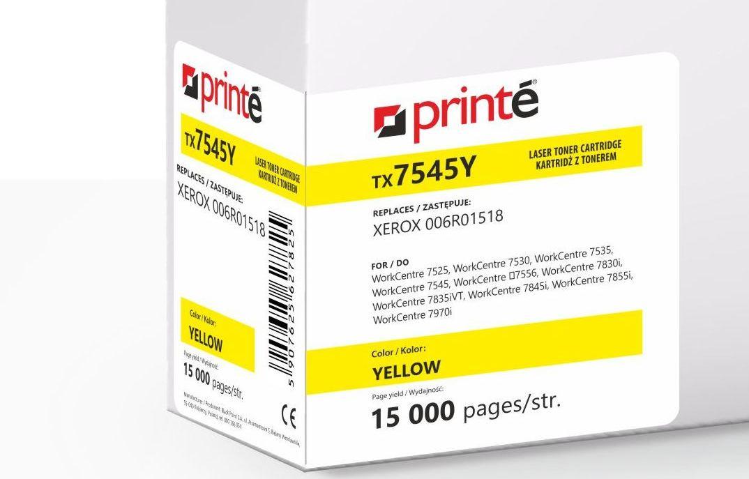 CMYK - Print Toner TX7545Y (Xerox 006R01518) yellow