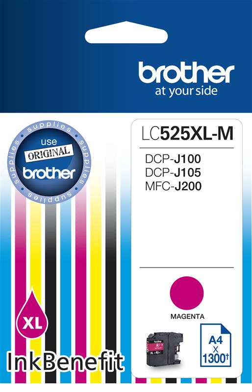 CMYK - Brother LC525XLMAP2 - LC525XLMAP2