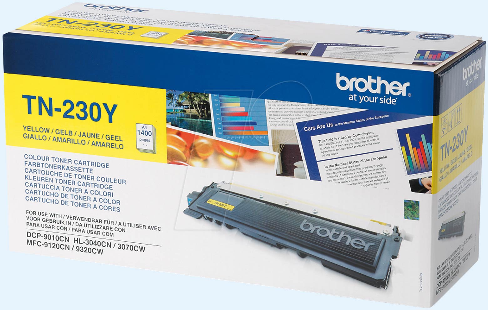 CMYK - Brother TN230Y - TN230Y