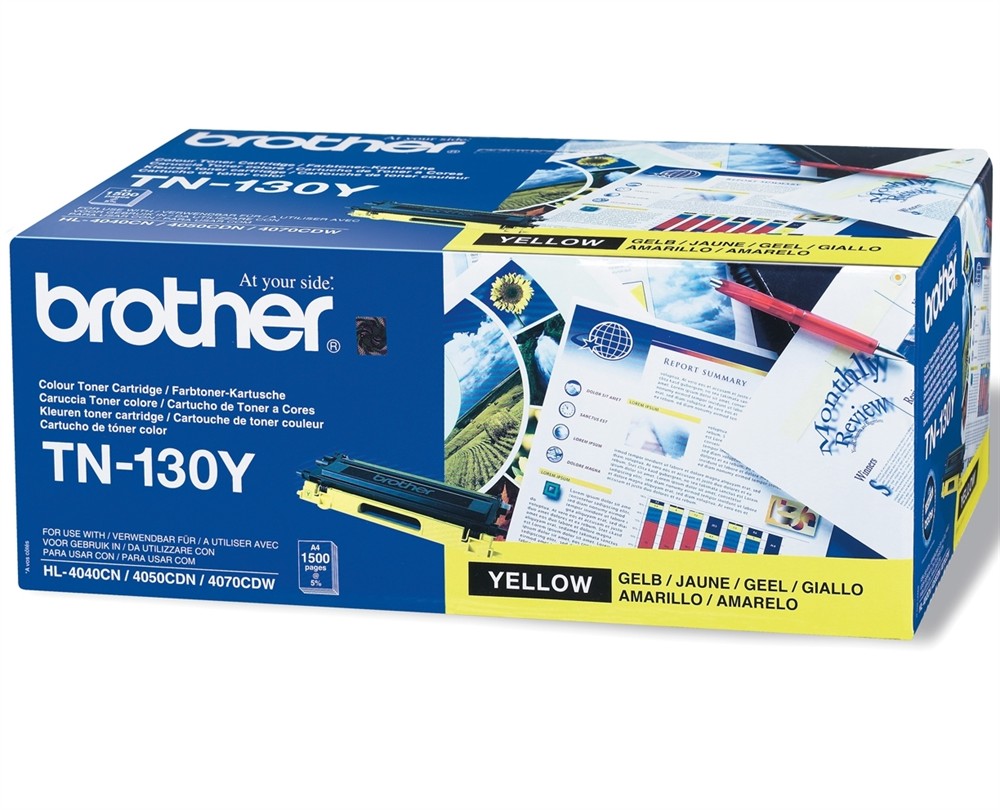 CMYK - Brother TN130Y - TN130Y