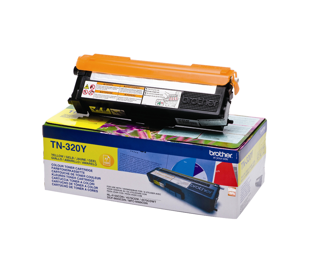 CMYK - Brother TN320Y - TN320Y