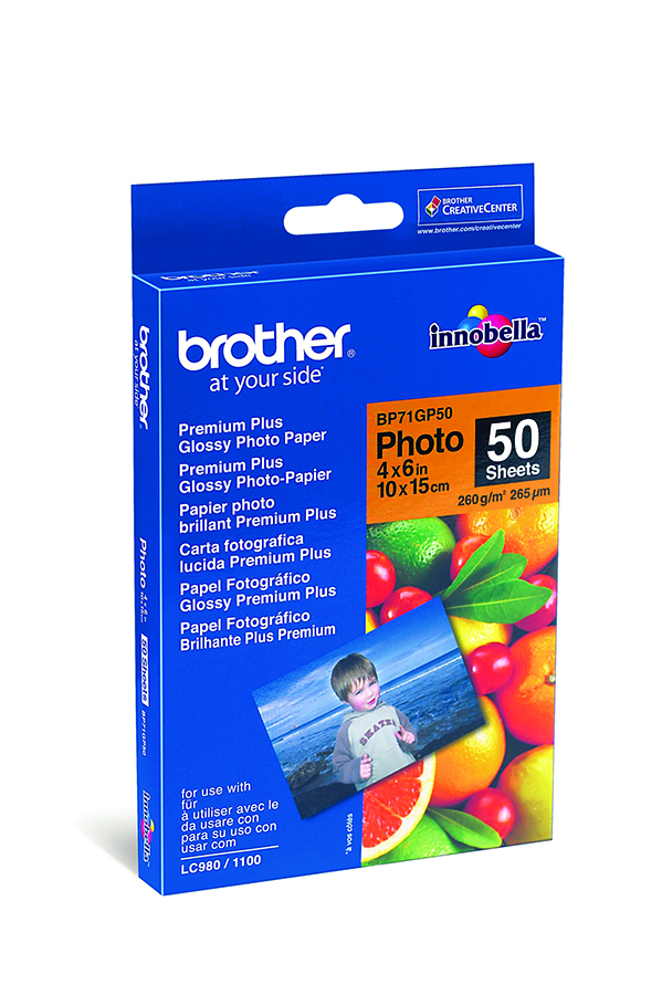 CMYK - Brother Glossy - BP71GP50