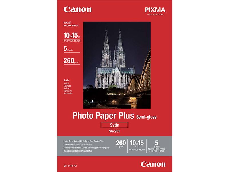 CMYK - Canon SG201 Photo Plus - 1686B015