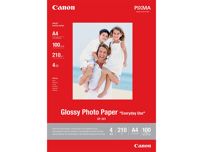 CMYK - Canon GP501A4 GlossyPhoto - 0775B001