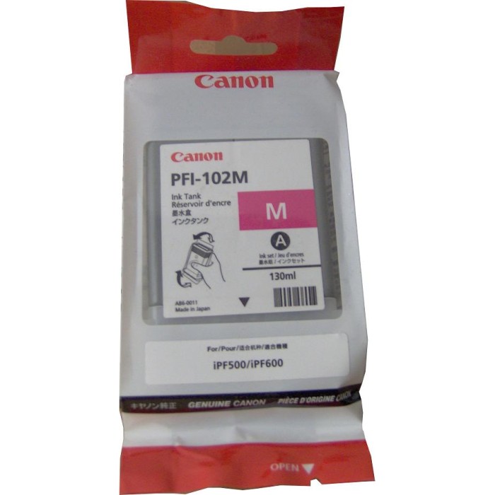 CMYK - Canon PFI102M - 0897B001