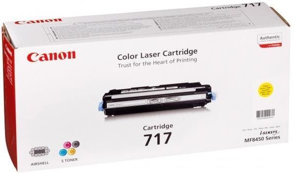 CMYK - Canon CRG717Y - 2575B002