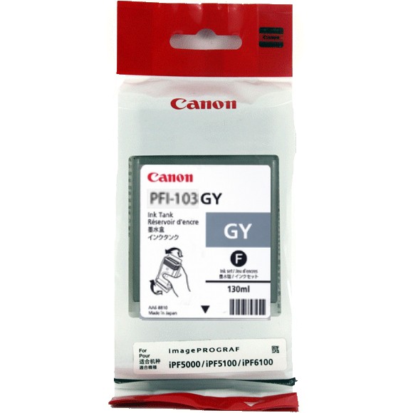 CMYK - Canon PFI103GY - 2213B001