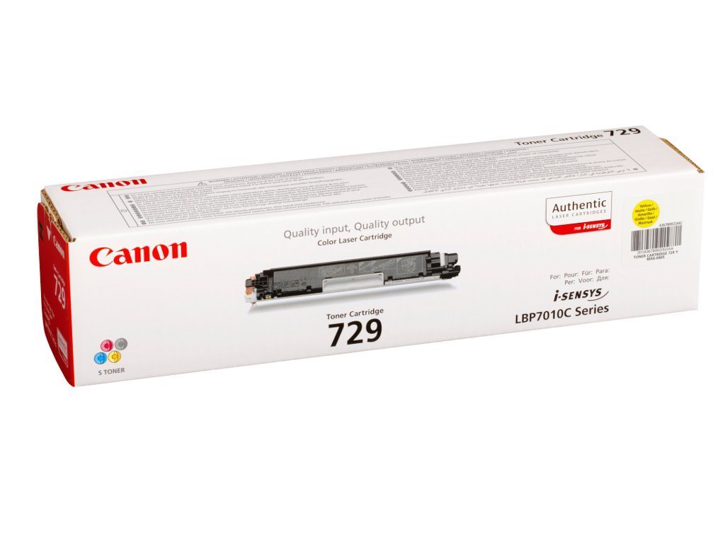 CMYK - Canon CRG729Y - 4367B002