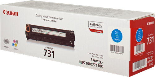 CMYK - Canon CRG731C - 6271B002