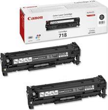 CMYK - Canon CRG718BK 2P - 2662B005