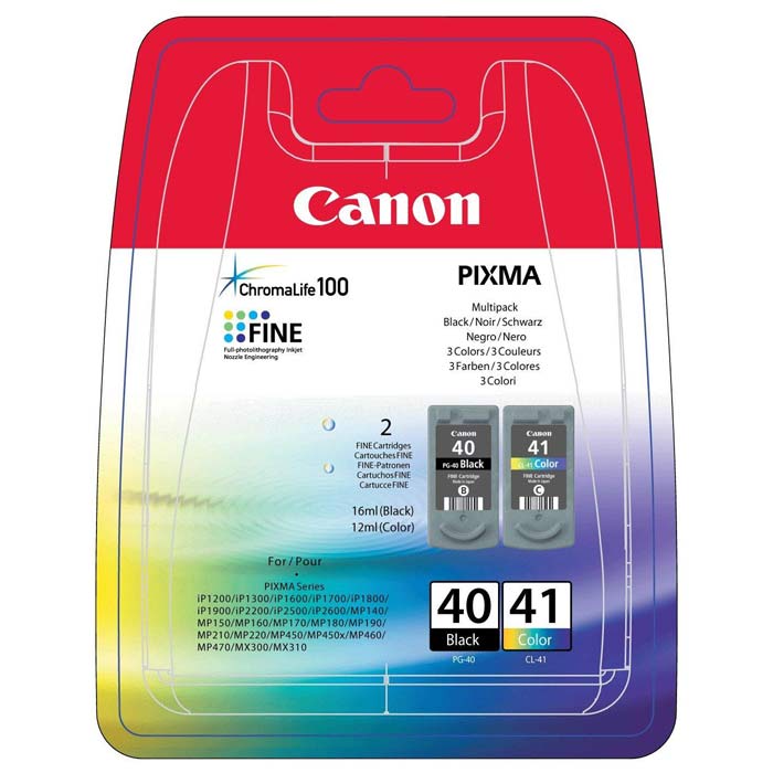 CMYK - Canon PG40/CL41 - 0615B043 =0615B036