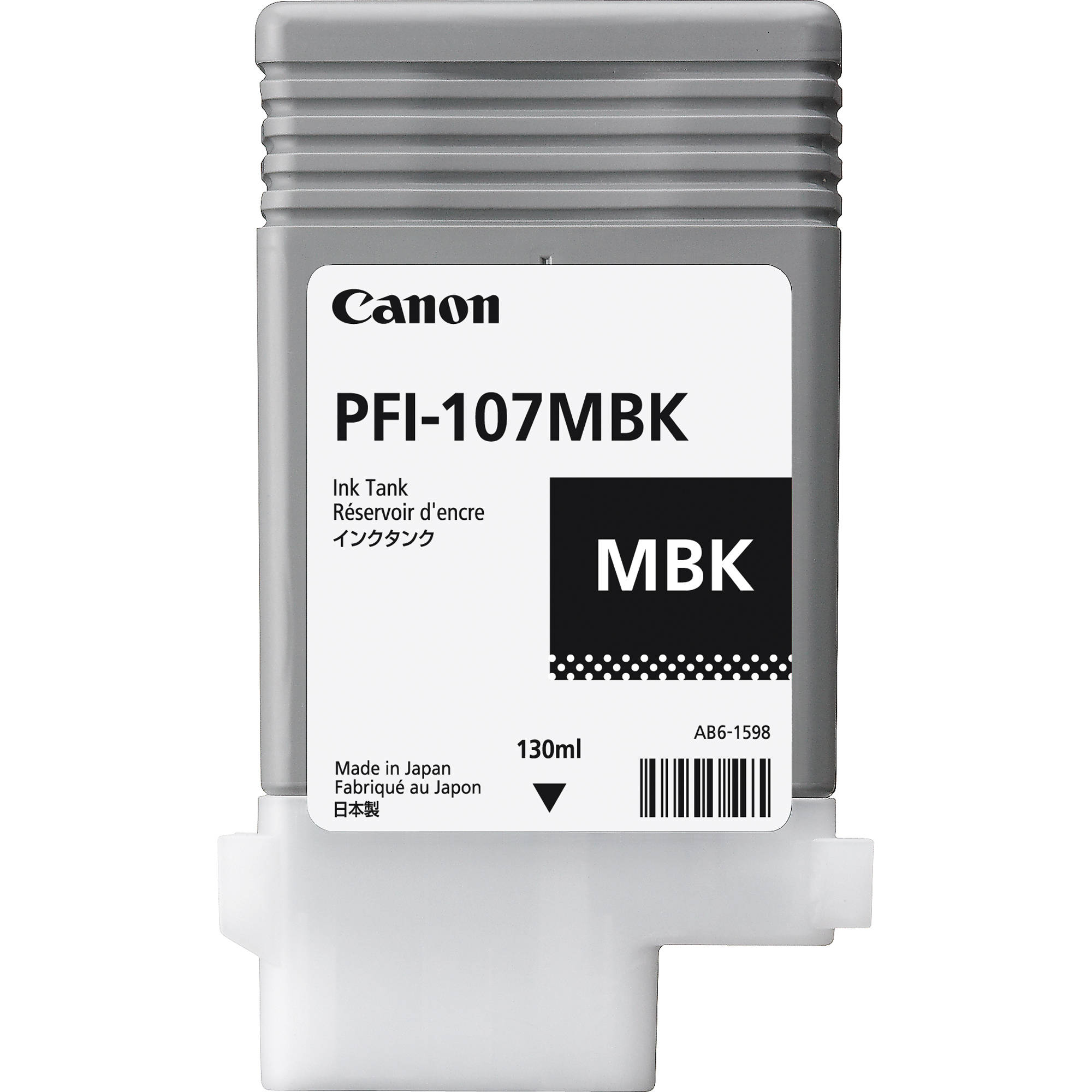 CMYK - Canon PFI107MBK - 6704B001