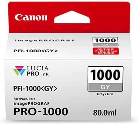 CMYK - Canon PFI1000GY - 0552C001