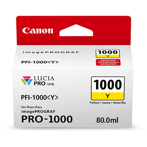 CMYK - Canon PFI1000Y - 0549C001